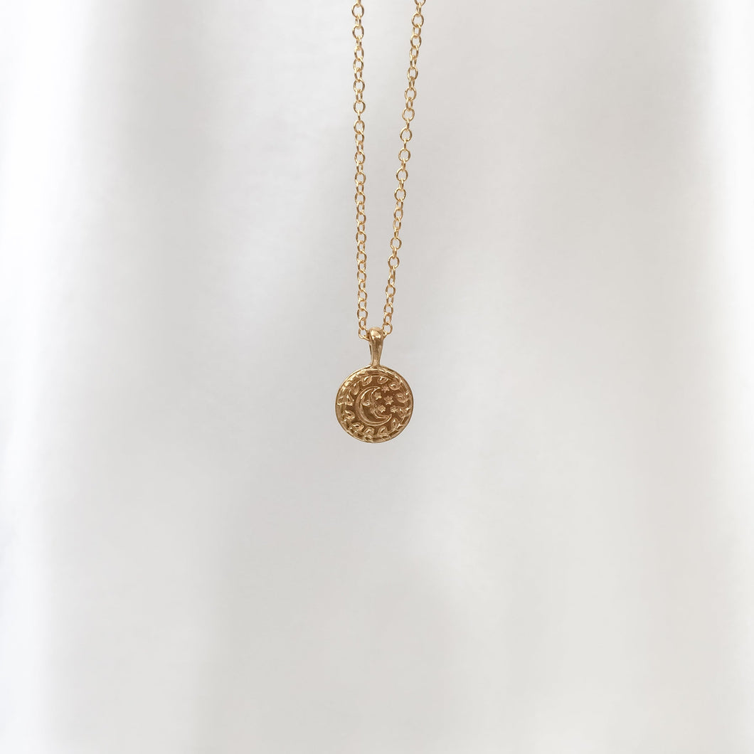 Necklace Small Signet Moon