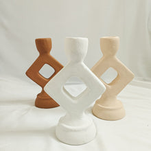 Load image into Gallery viewer, Lombok Ceramic Art Candle Holder Triangle
