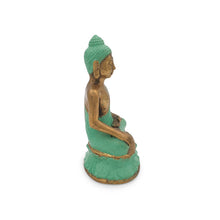 Load image into Gallery viewer, Brass Decor Vivid Mediating Buddha
