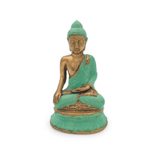 Load image into Gallery viewer, Brass Decor Vivid Mediating Buddha
