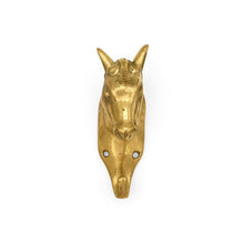 Load image into Gallery viewer, Brass Wall Hook Unicorn
