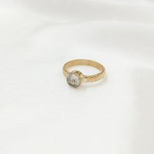 Load image into Gallery viewer, Ring Cleopatra Moonstone Dot
