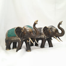 Load image into Gallery viewer, Brass Decor Elephant Jumbo
