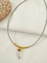 Load image into Gallery viewer, Necklace Choker Crystal with Pendant Crystal Quartz
