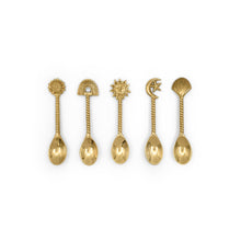 Load image into Gallery viewer, Brass Decor Cutlery Summer Set
