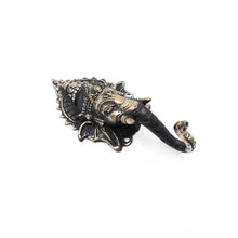 Load image into Gallery viewer, Brass Hook Ganesha Small
