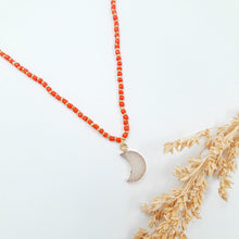 Load image into Gallery viewer, Necklace Mini Beads and Drusy
