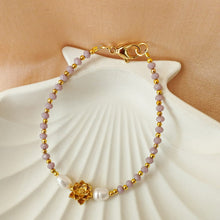 Load image into Gallery viewer, Bracelet Crystal Lotus Flower
