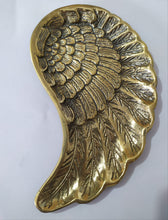 Load image into Gallery viewer, Plate Brass Trinket Tray Wings
