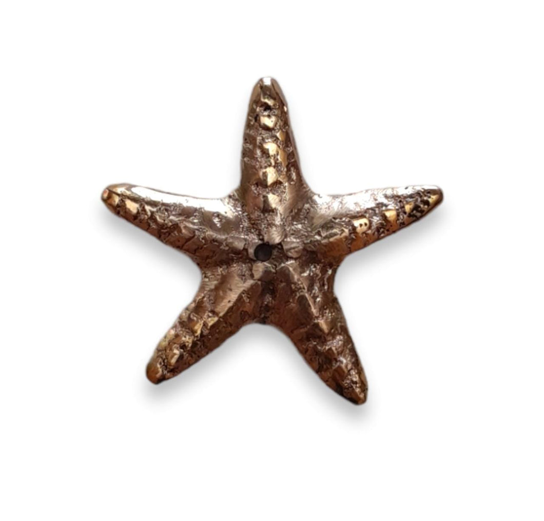 Brass Incense Holder Star Fish Thin