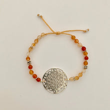 Load image into Gallery viewer, Bracelet Yoga Flower of Life Gemstone
