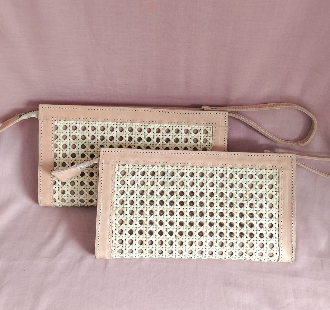 Lady Wallet Rattan Long