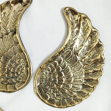 Load image into Gallery viewer, Plate Brass Trinket Tray Wings
